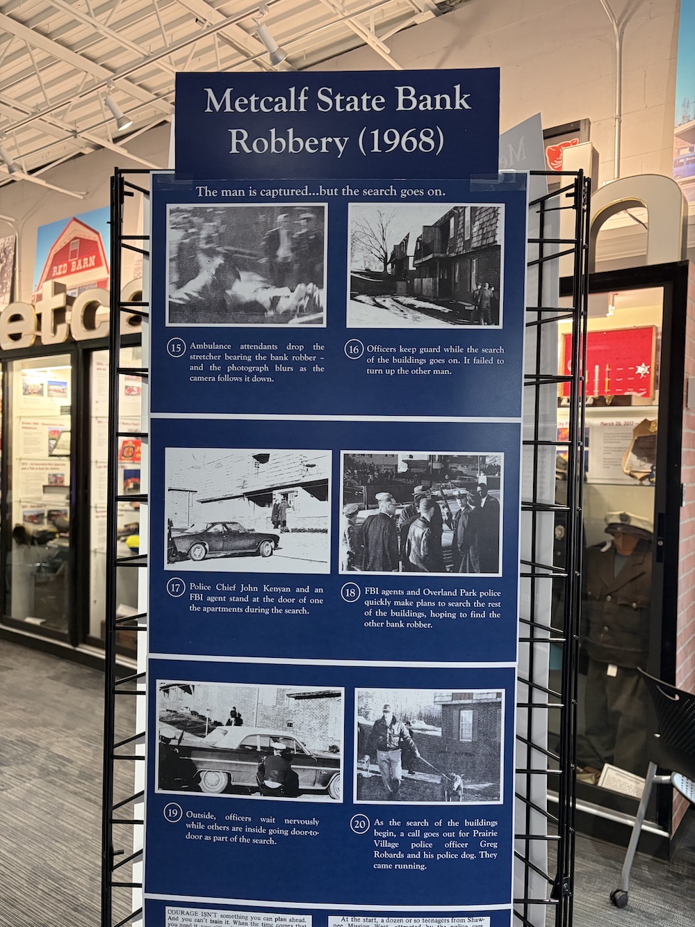 Temporary Exhibit – Protect & Serve